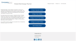 Desktop Screenshot of designplanner.modernfold.com