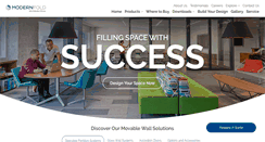 Desktop Screenshot of modernfold.com
